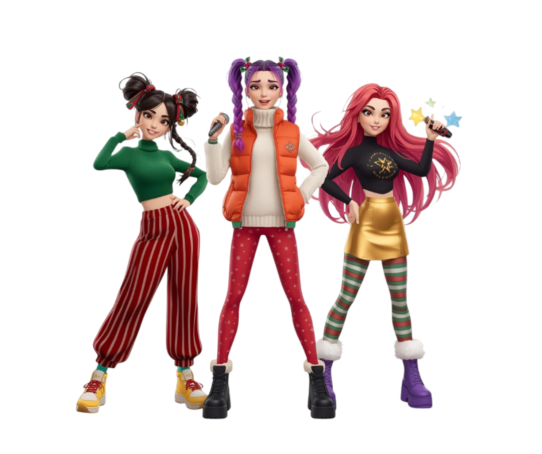 K-POP Christmas Trio